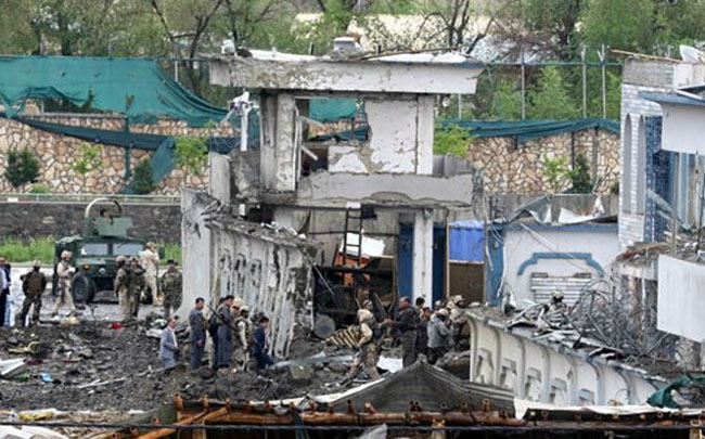 28 Dead, 327 Wounded in Kabul Suicide Attack